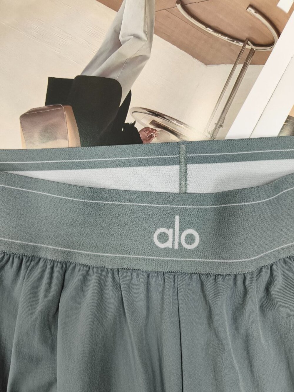 Alo Yoga Steel Gray Trouser XXS XS (Regular)๐ป - Picture 4 of 7